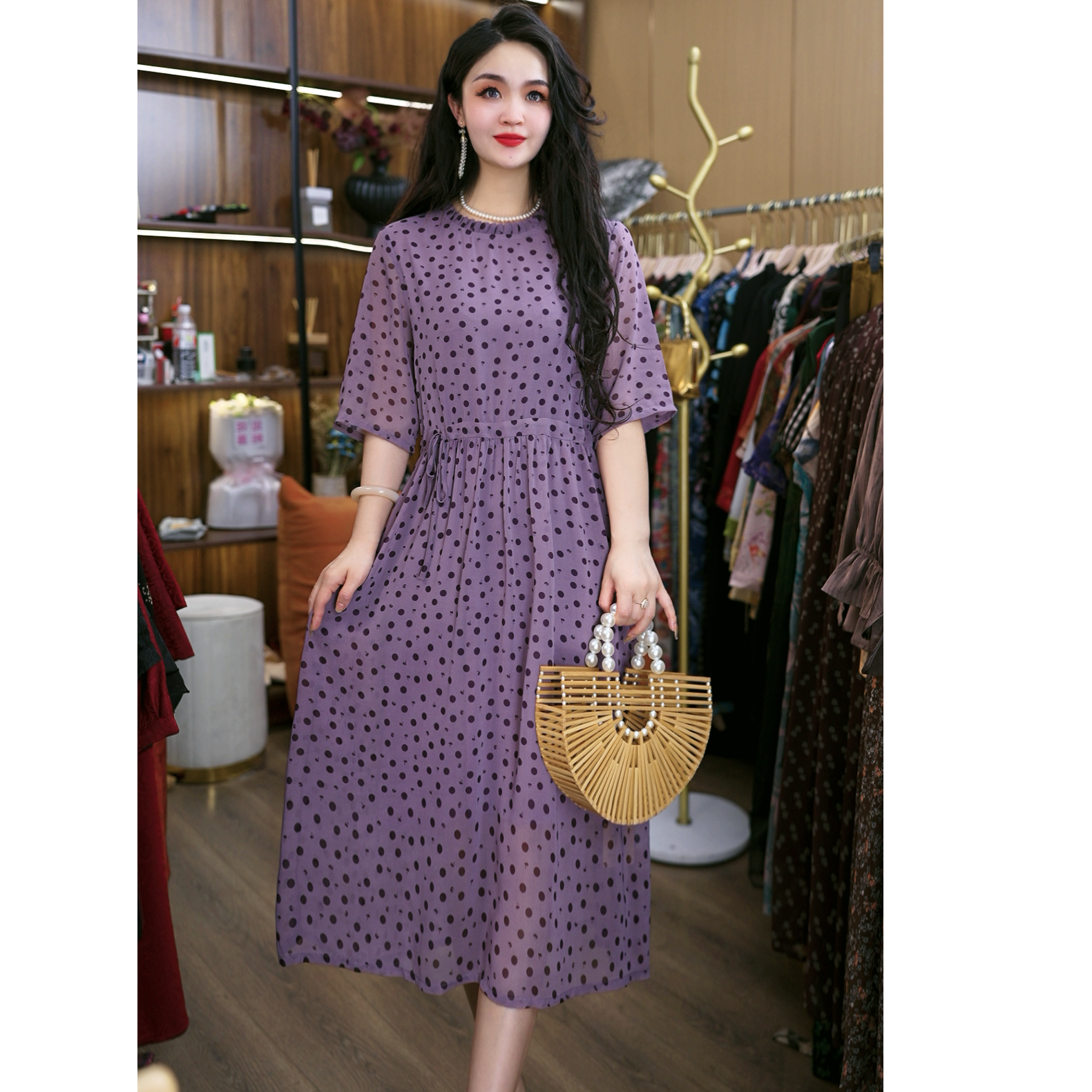 5777-10新款女士连衣裙