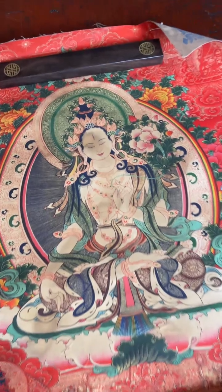 卷轴画手绘唐卡036