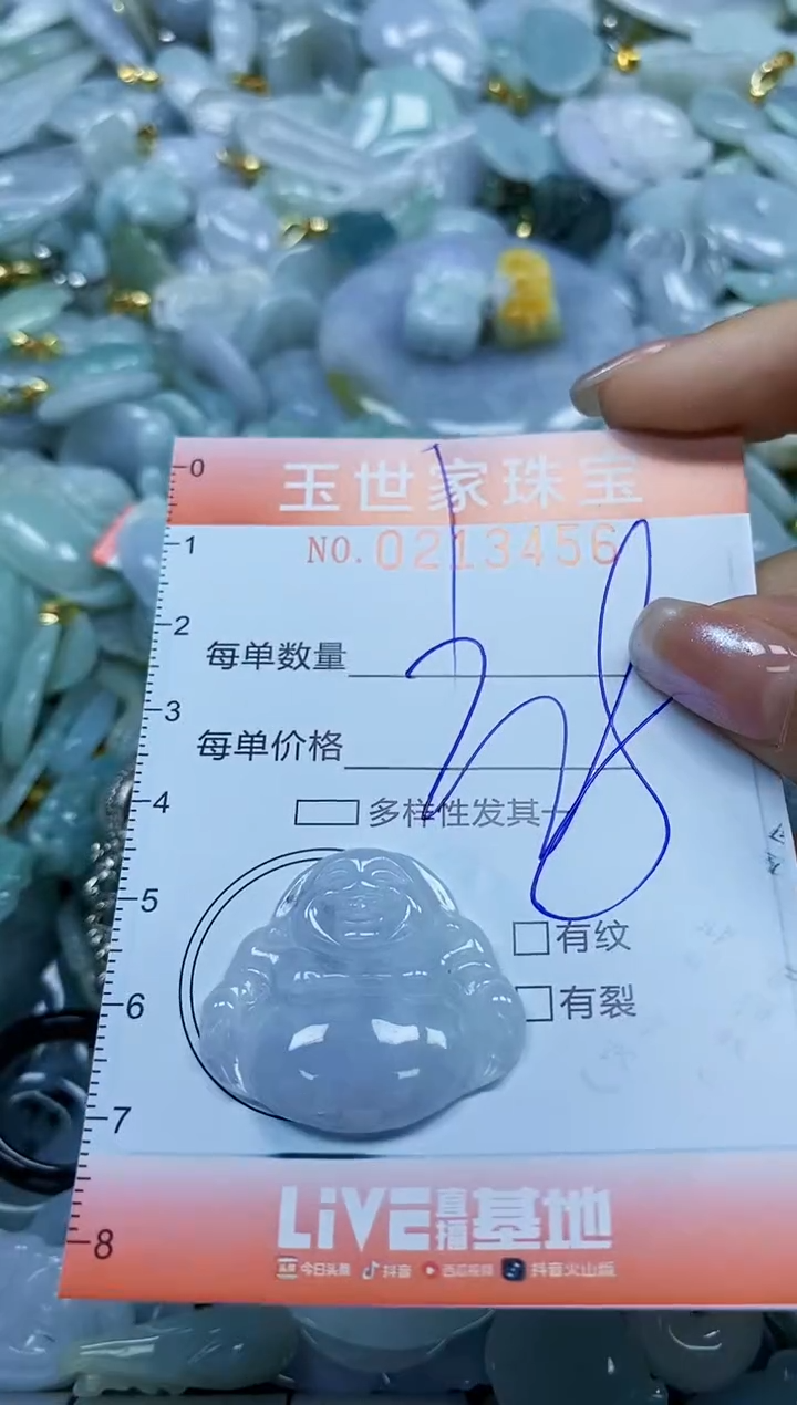 【闪购商品】翡翠未镶嵌颈饰闪购0213456