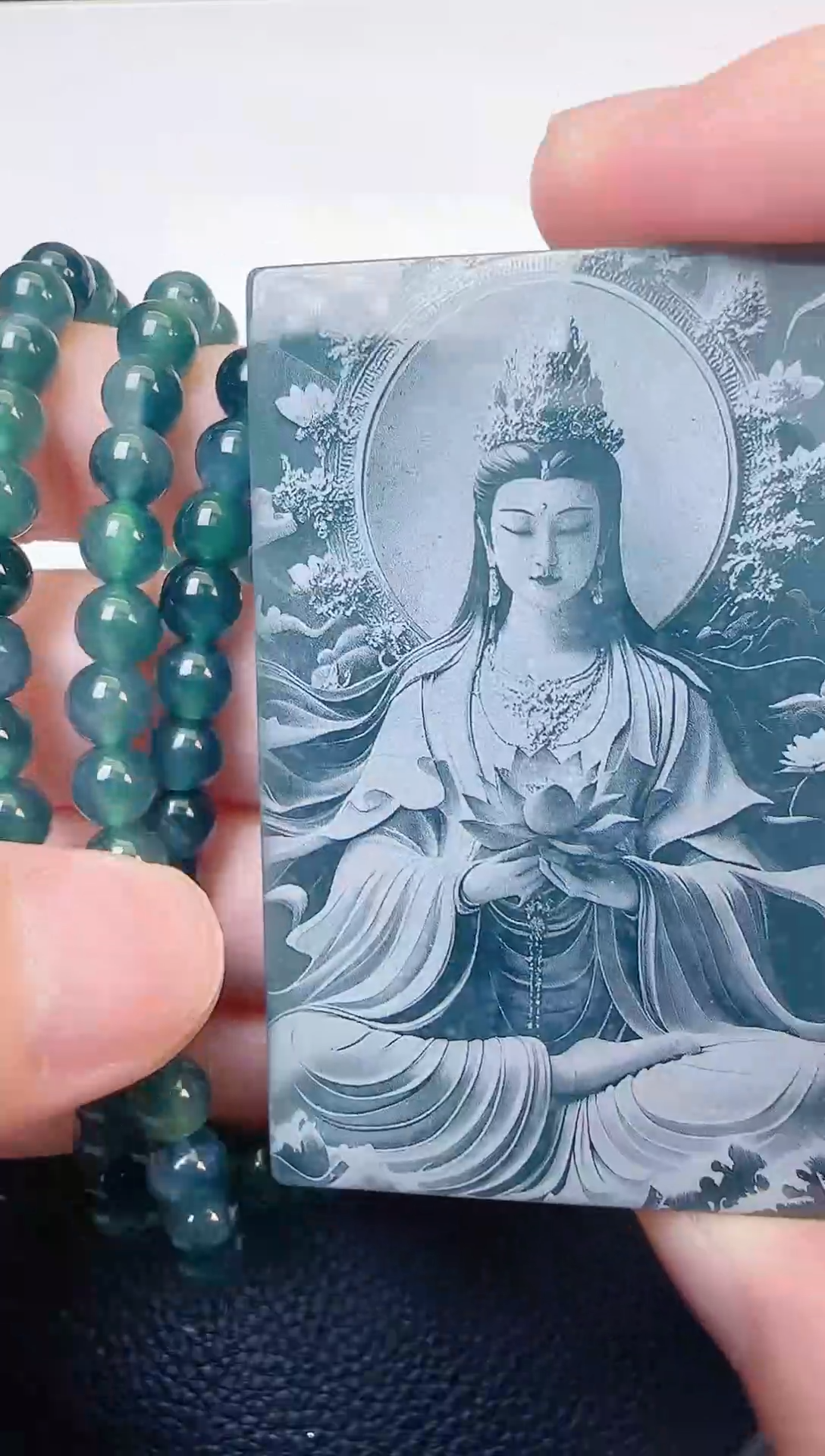 颈饰未镶嵌翡翠用****0天然A货翡翠  多样性随机发其一