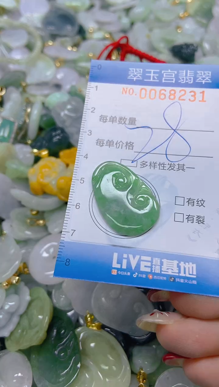 【闪购商品】翡翠颈饰未镶嵌闪购0068231