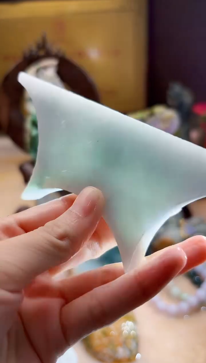 未镶嵌挂件翡翠A货柠优5554