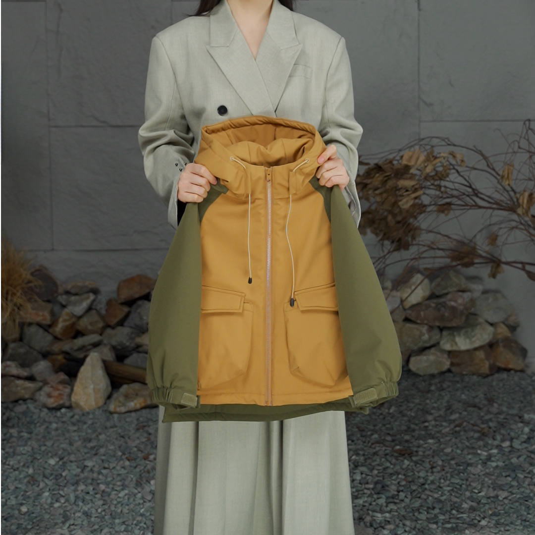 I'm Vena<卓粤>2025男童中性秋冬款夹棉加厚外套51A7875