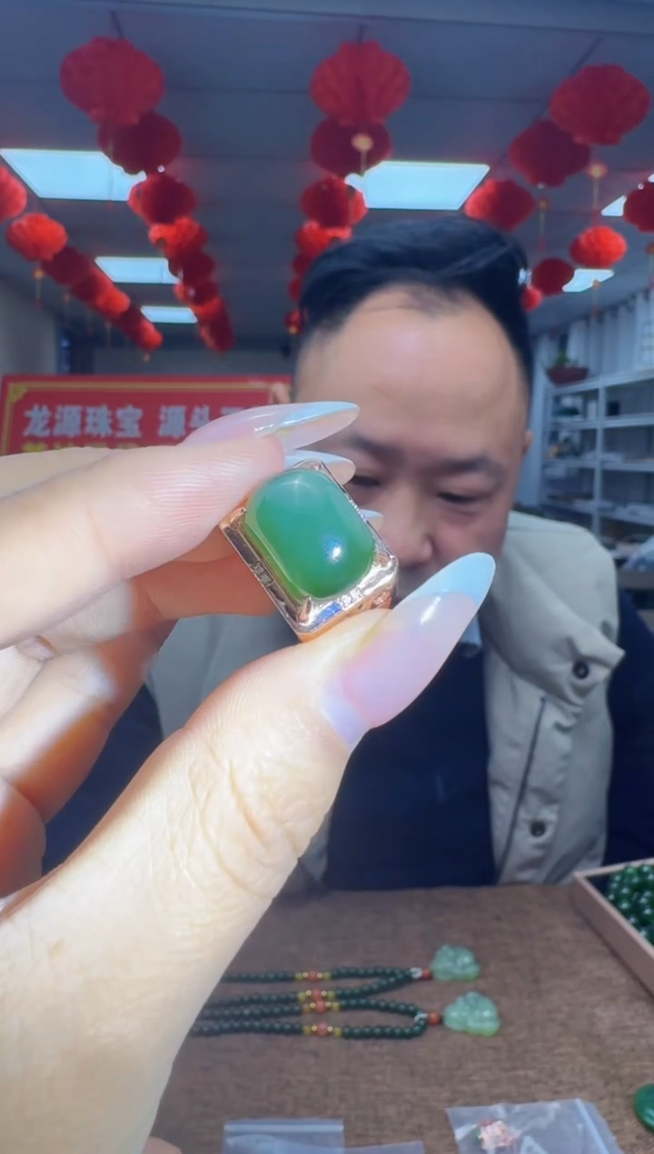 颈饰银S925镶嵌和田玉拍一发一，多样性发货
