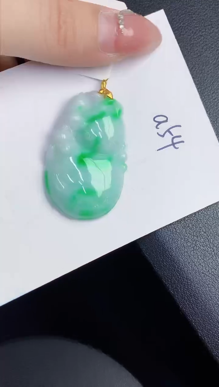 【闪购商品】翡翠颈饰18K金镶嵌00000000000
