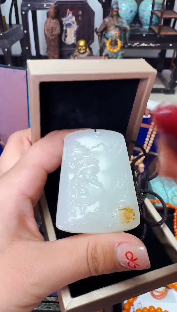 【闪购商品】和田玉颈饰未镶嵌老板娘推荐------------