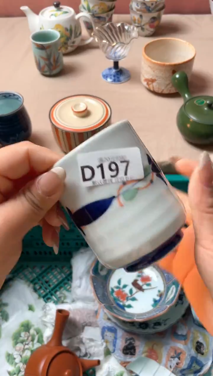 瓷片漆**猫瓷器瓷器D197