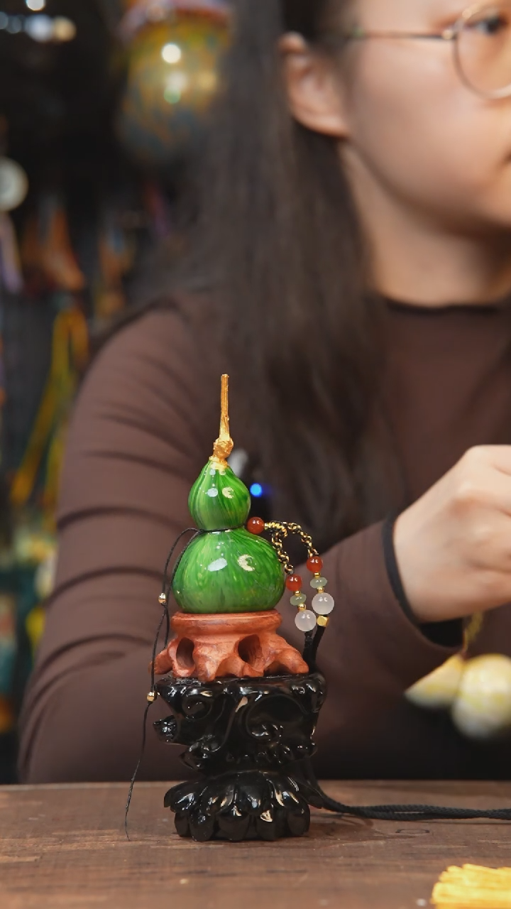 【闪购商品】21号-大漆小葫芦挂件