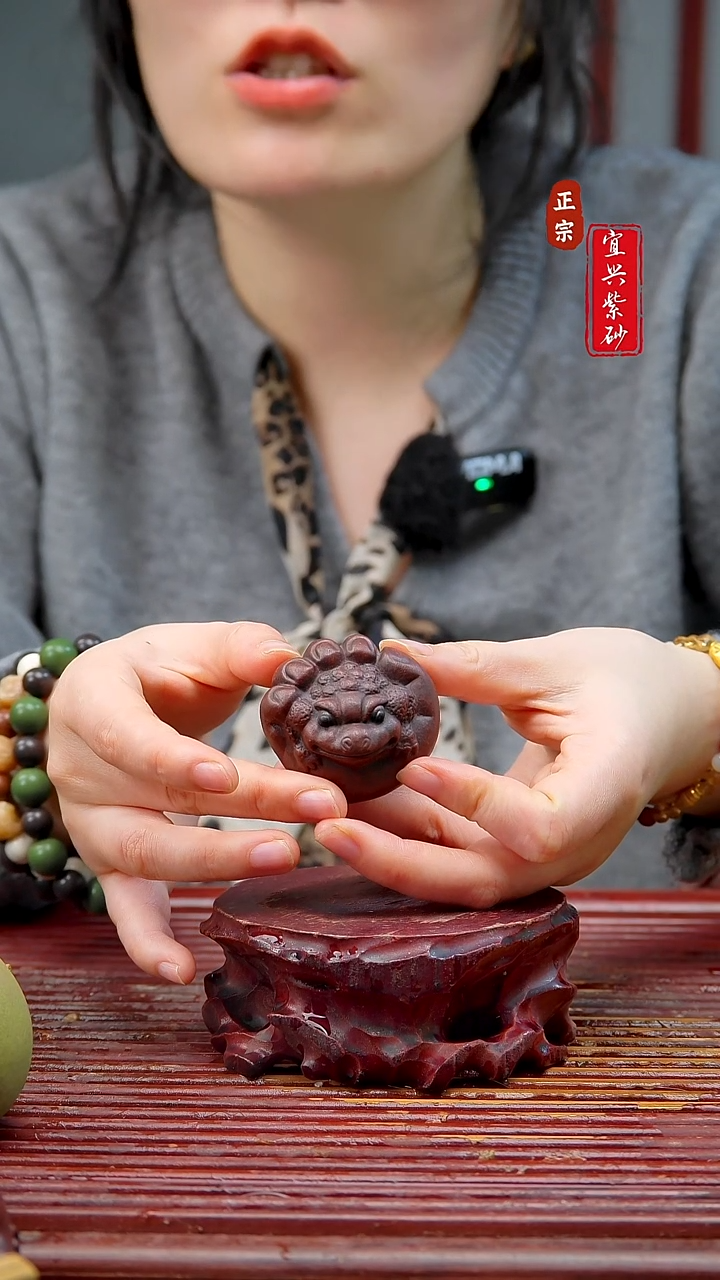 紫砂茶宠宜兴紫砂茶宠摆件