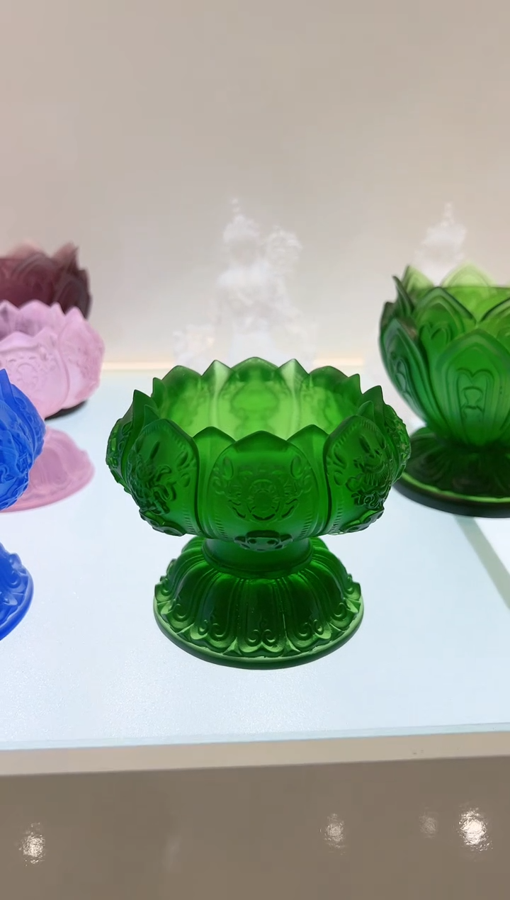 【闪购商品】茶宠古法琉璃烛台