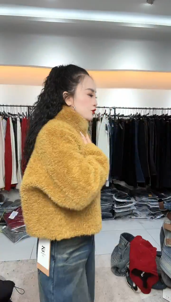 毛毛外套保暖新款