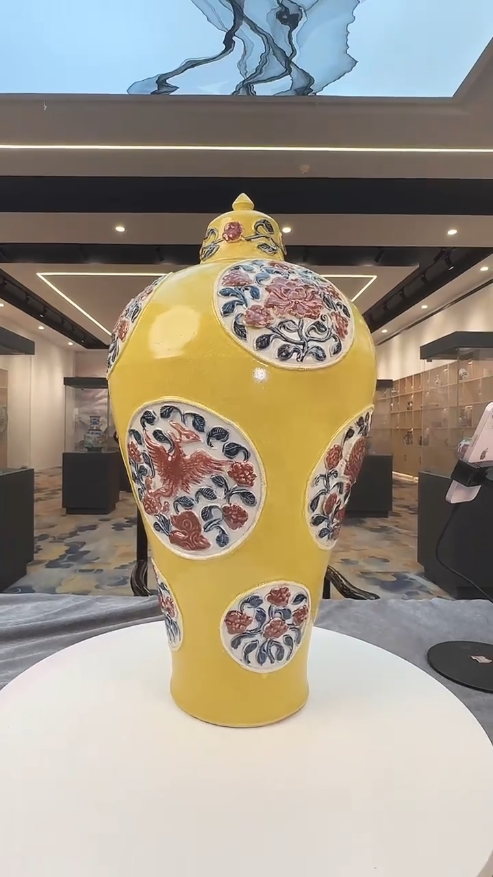 瓷片景德镇陶瓷摆件N32