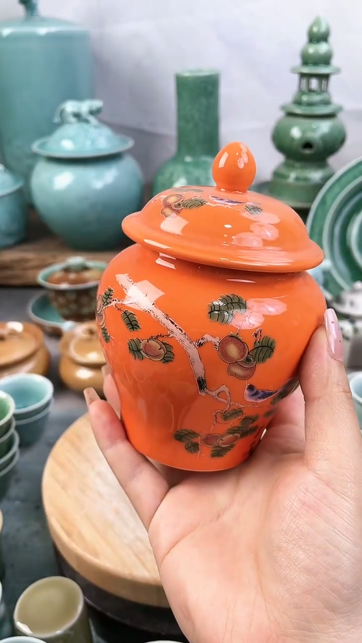 特价福利 微瑕 慧仙青瓷