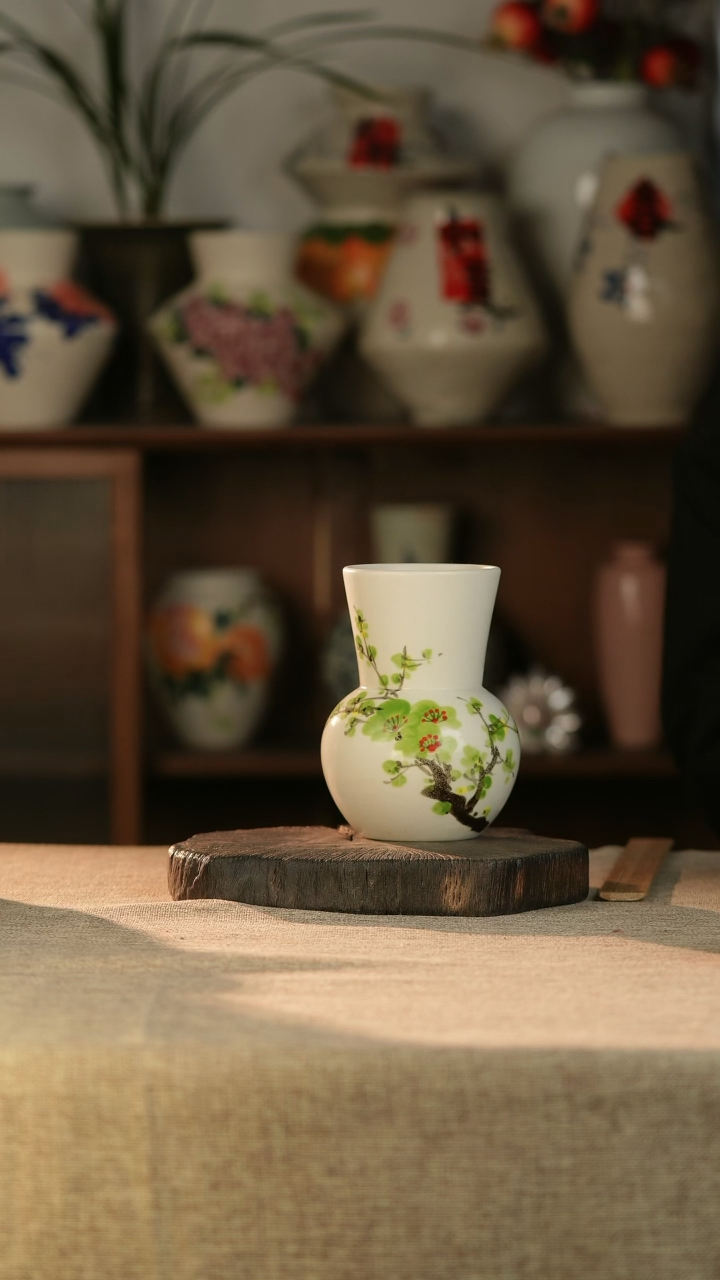 【闪购商品】瓶景德镇高温瓷器