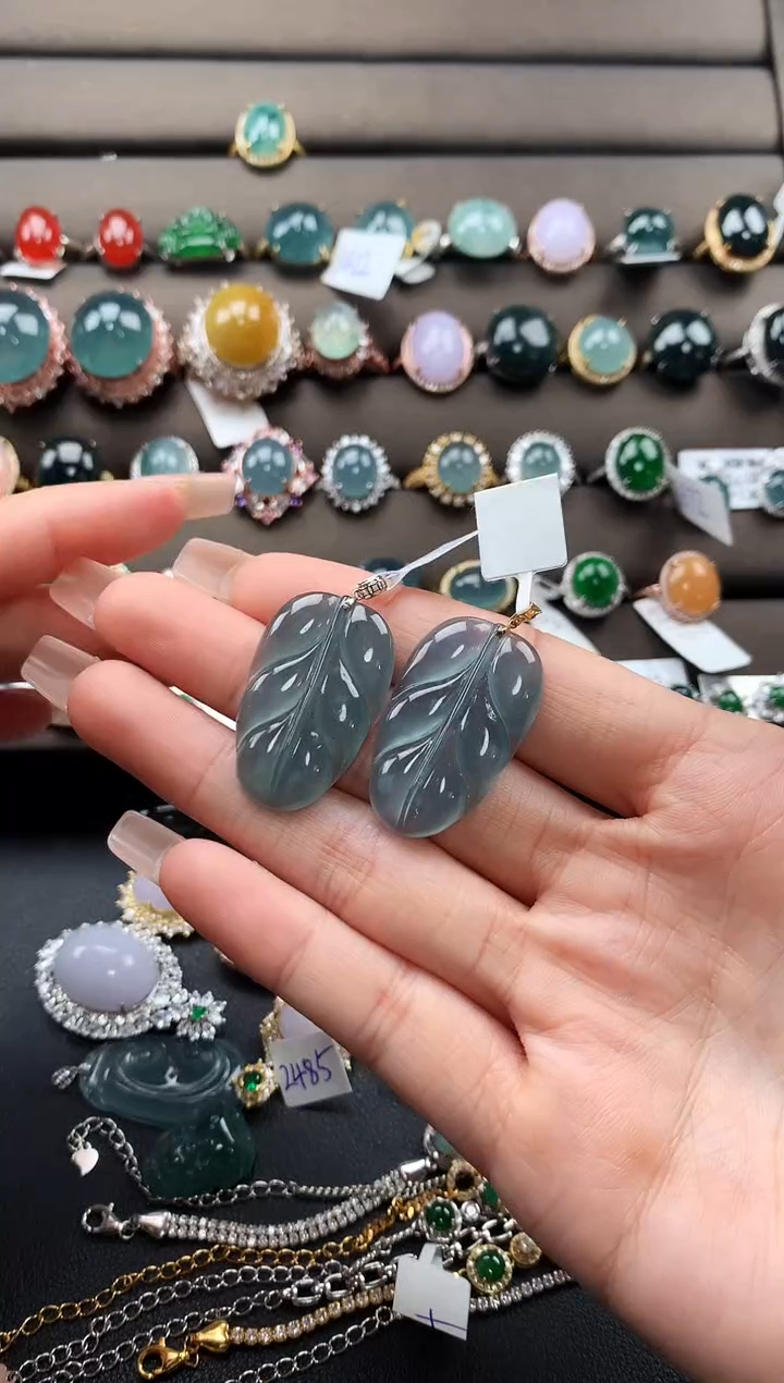 【闪购商品】翡翠戒指银S925镶嵌34743754