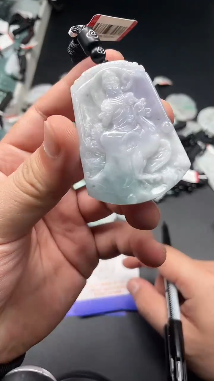 翡翠未镶嵌颈饰 天然翡翠 一物一图