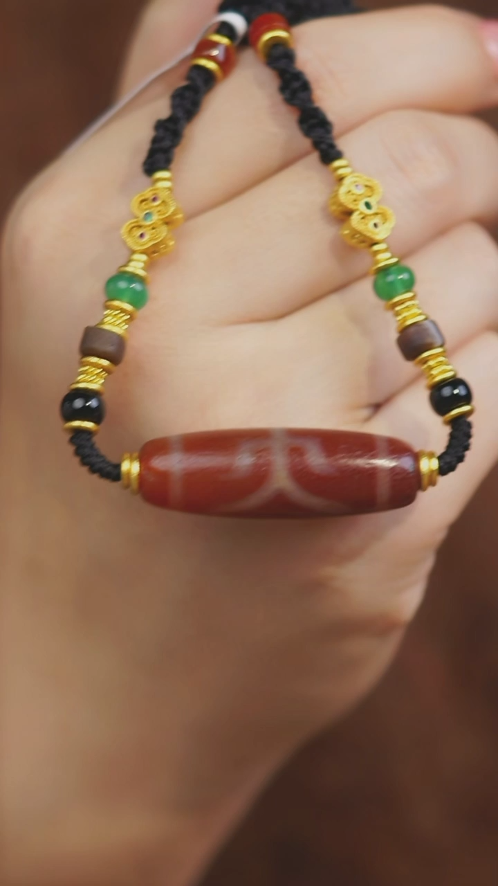 【闪购商品】玛瑙/玉髓项链未镶嵌多样性发其一