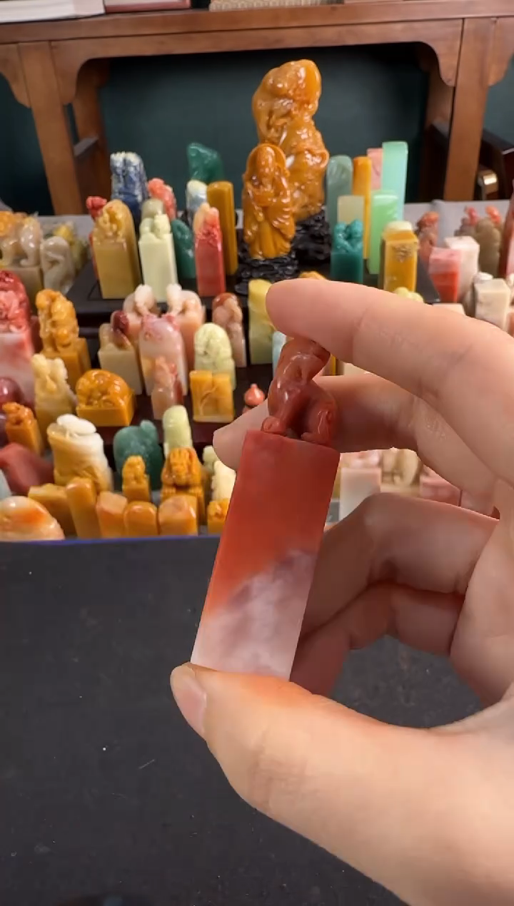 【闪购商品】青田石印石5464包四字