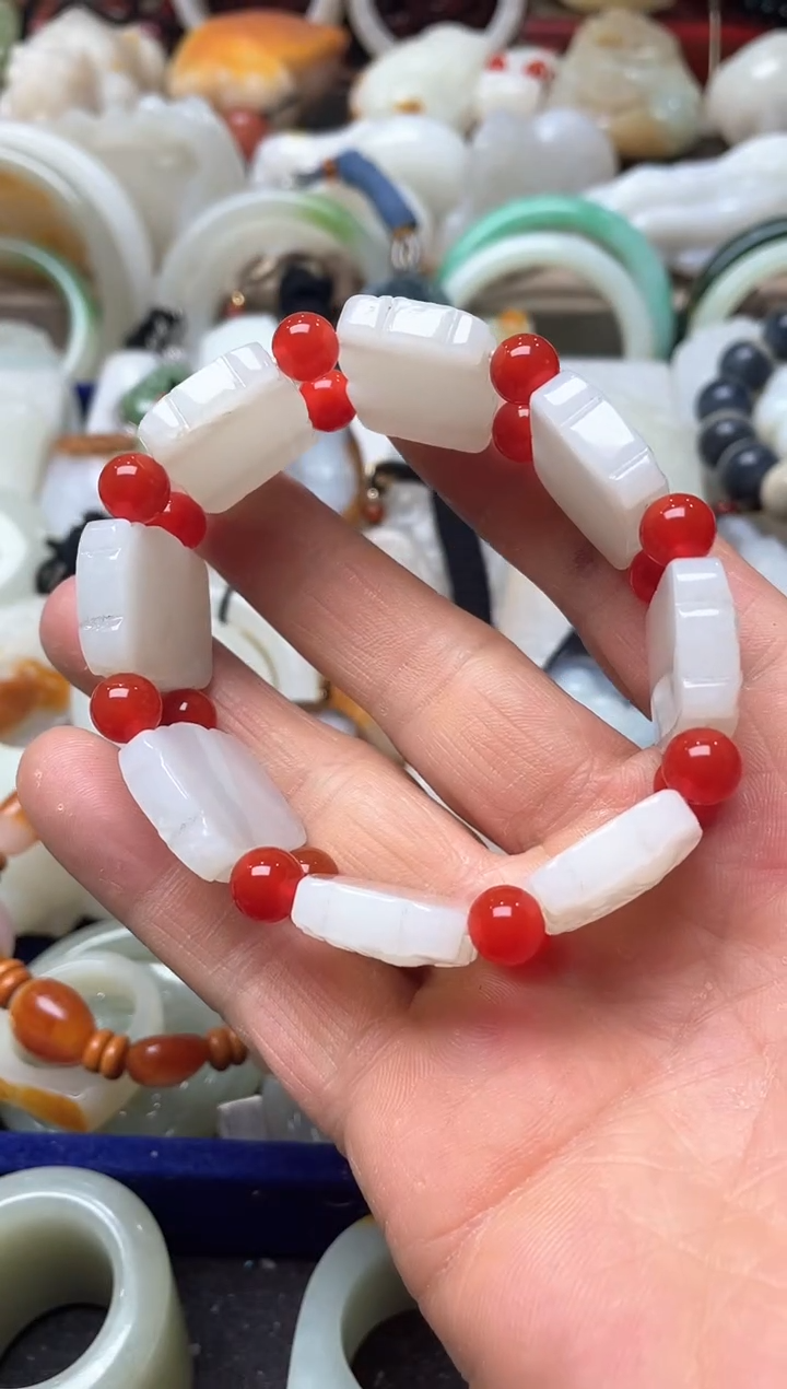 【闪购商品】和田玉手串未镶嵌手串