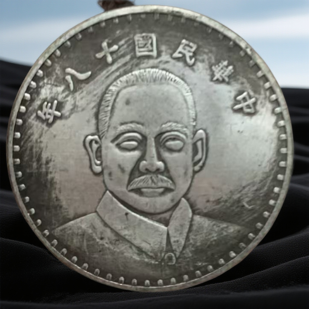 79复古大洋家居工艺摆件现代仿古工艺品