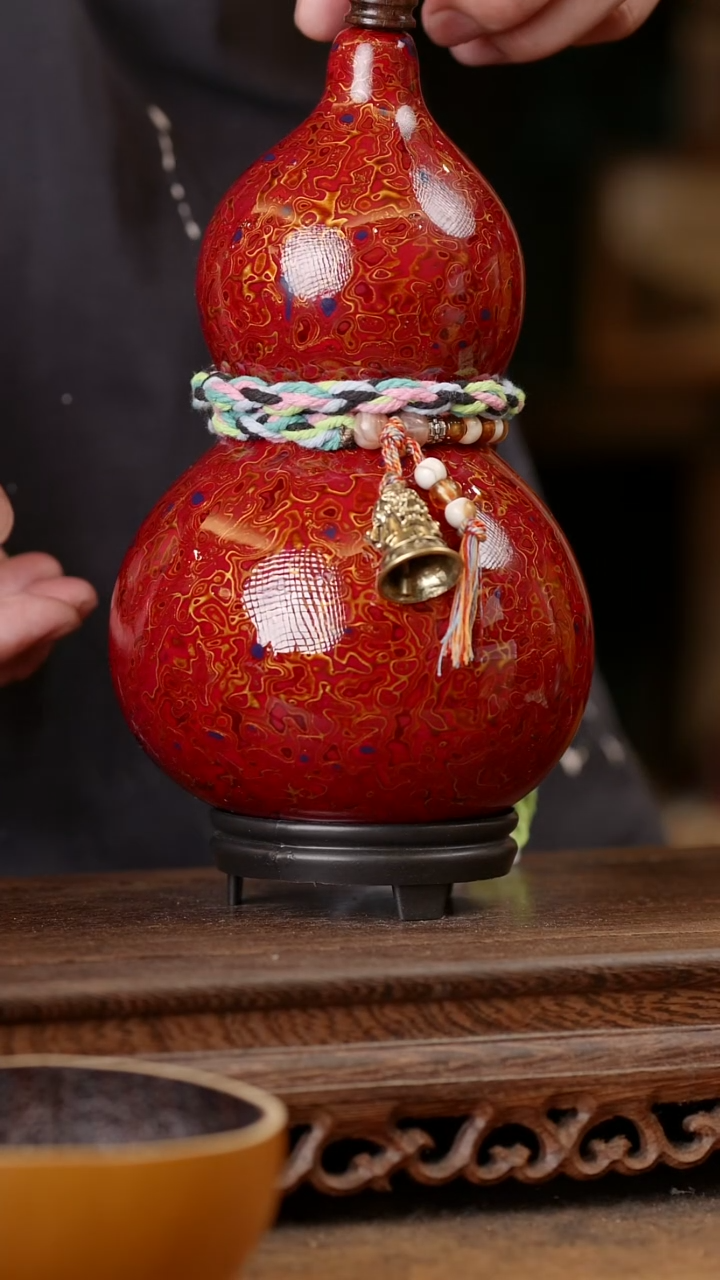 33号精品天然大漆酒葫芦一物一拍~