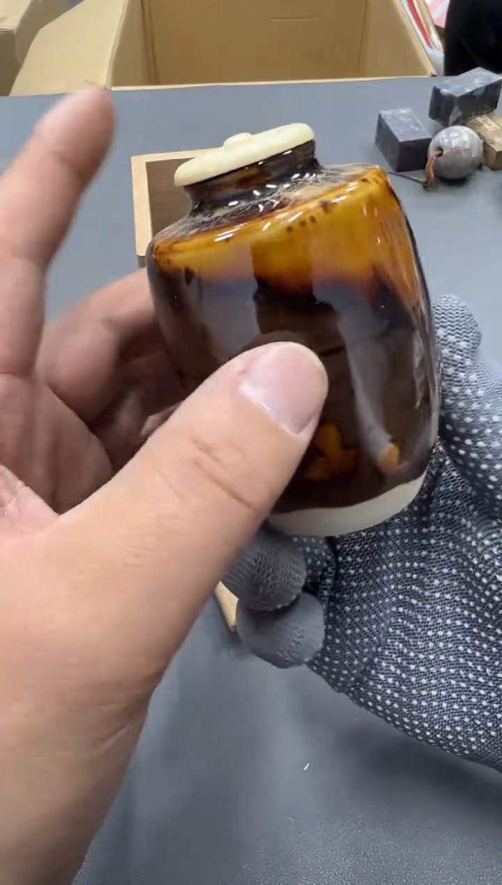 陶瓷米*工艺品小四孤品收藏