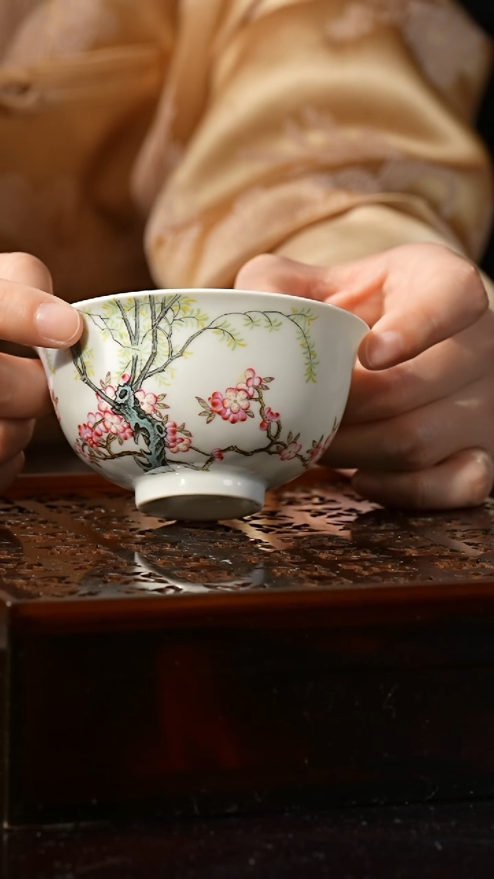 【闪购商品】杯溢珍堂丨杏林春燕杯