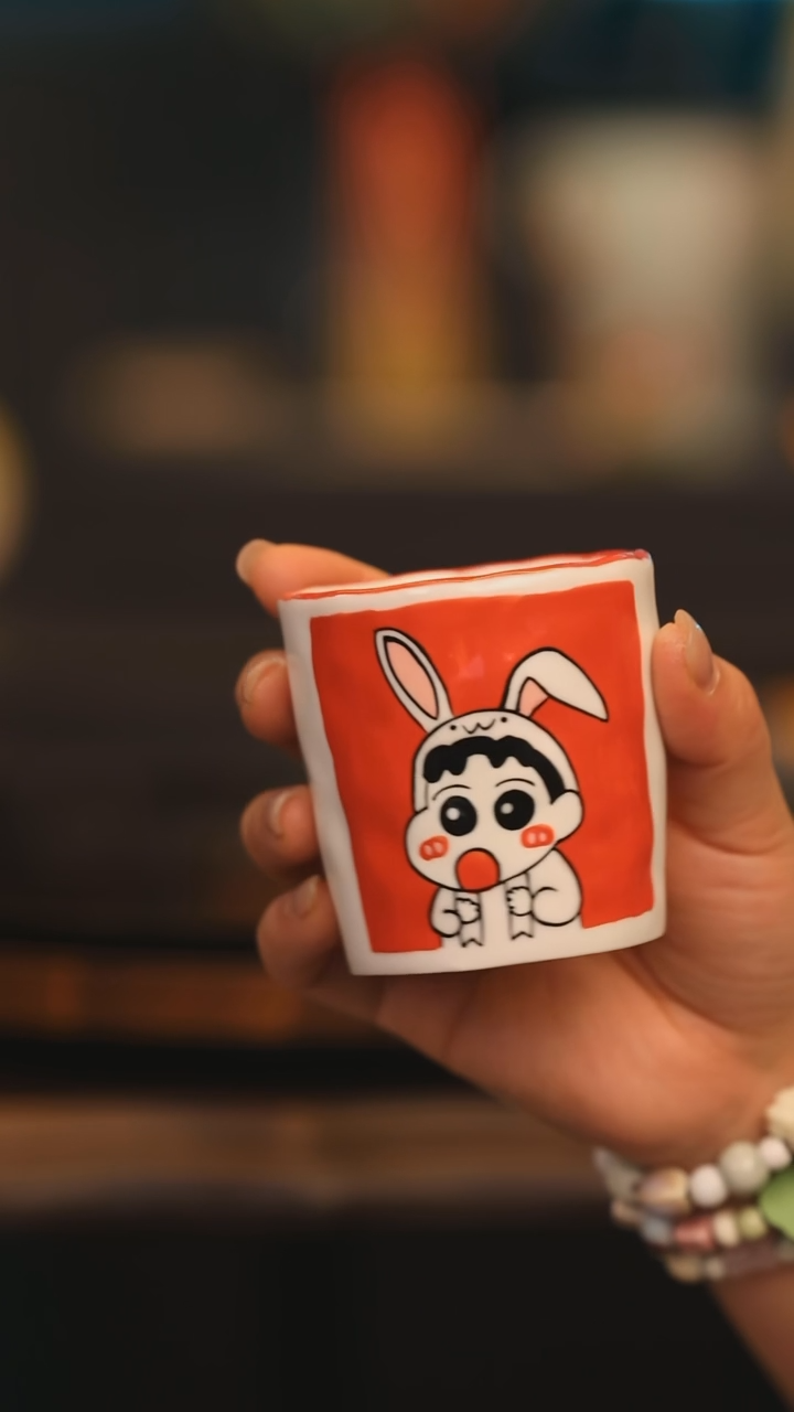 【闪购商品】摆件景德镇釉下彩绘设计师款陶瓷