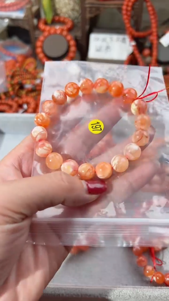 【闪购商品】南红玛瑙手串未镶嵌10+