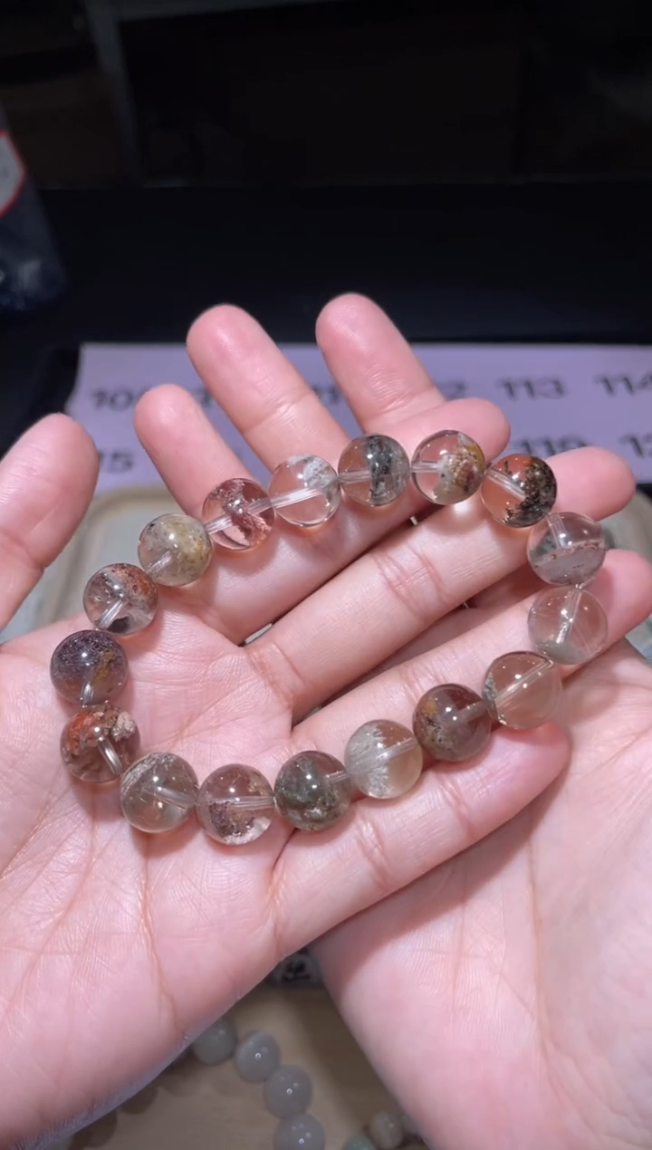 【闪购商品】水晶手链未镶嵌109号多样性发货一G 12+