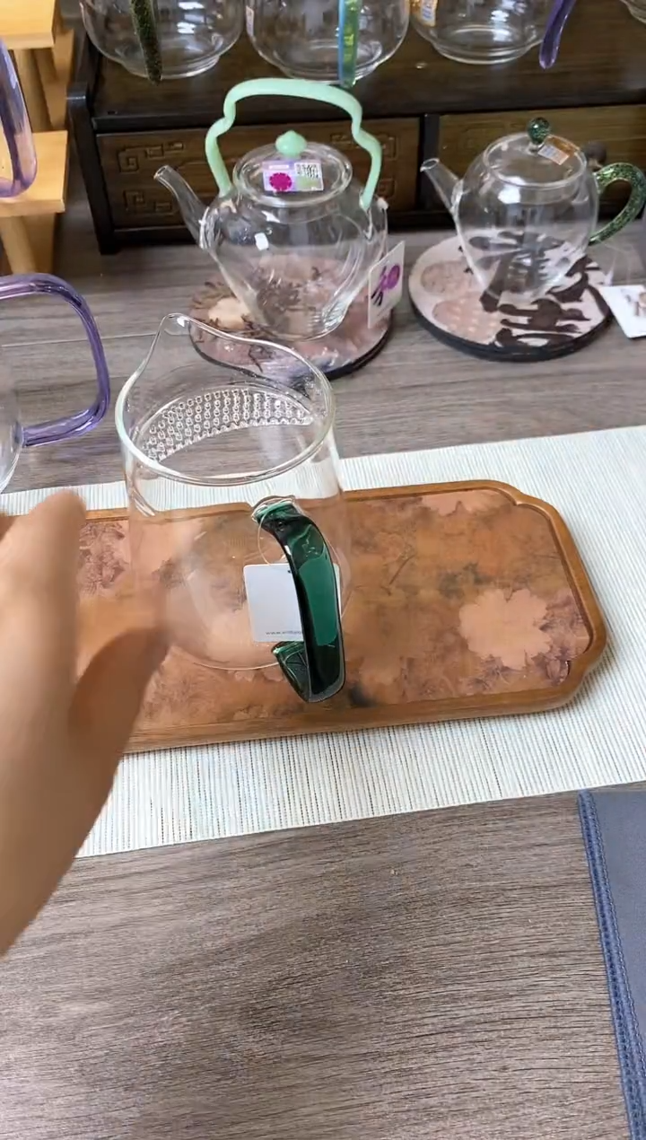 禾器卓然茶海墨绿色