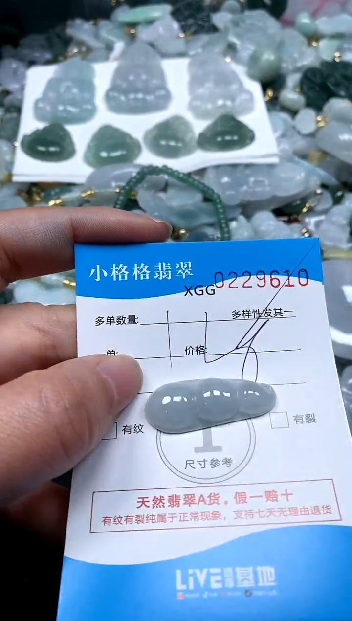 【闪购商品】翡翠颈饰未镶嵌闪购商品0229610