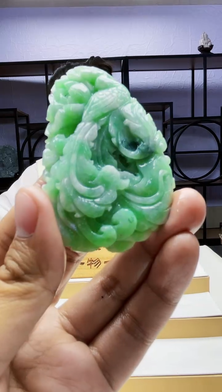 【闪购商品】定制翡翠未镶嵌毛货01270075