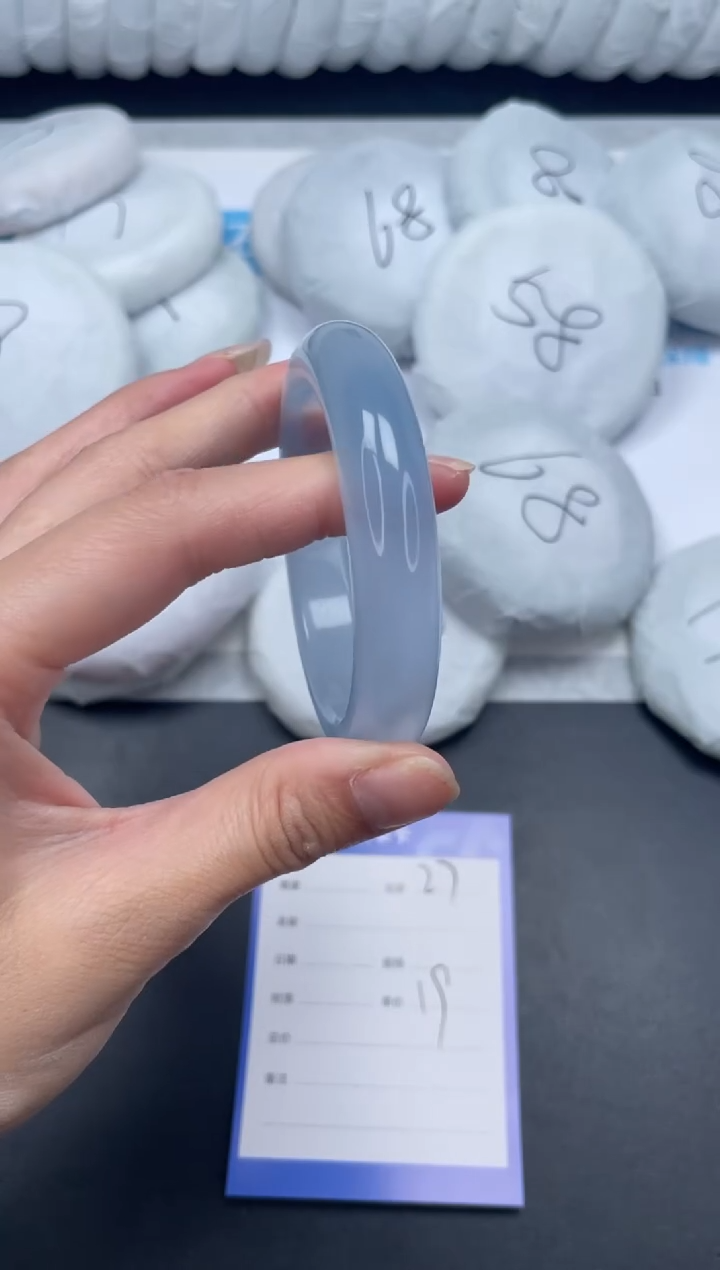 石英质玉手镯未镶嵌27-54.1