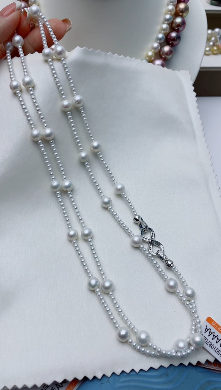 【闪购商品】淡水珍珠颈饰未镶嵌W4