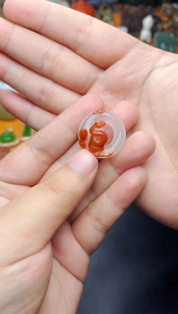 【闪购商品】南红玛瑙颈饰未镶嵌蛇01