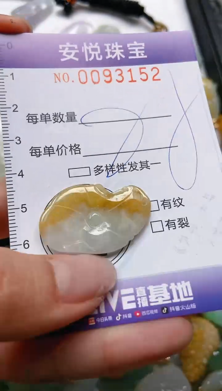 【闪购商品】翡翠颈饰未镶嵌闪购0093152