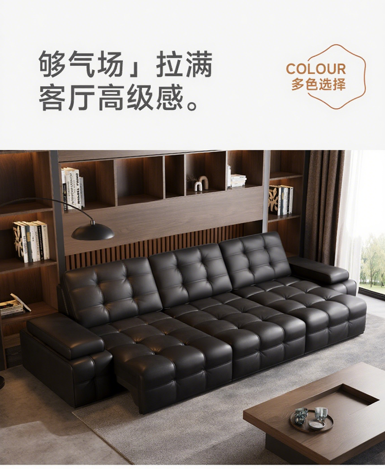 意式功能沙发直排沙发轻奢阳台简易经济型美式家用房间两用北欧