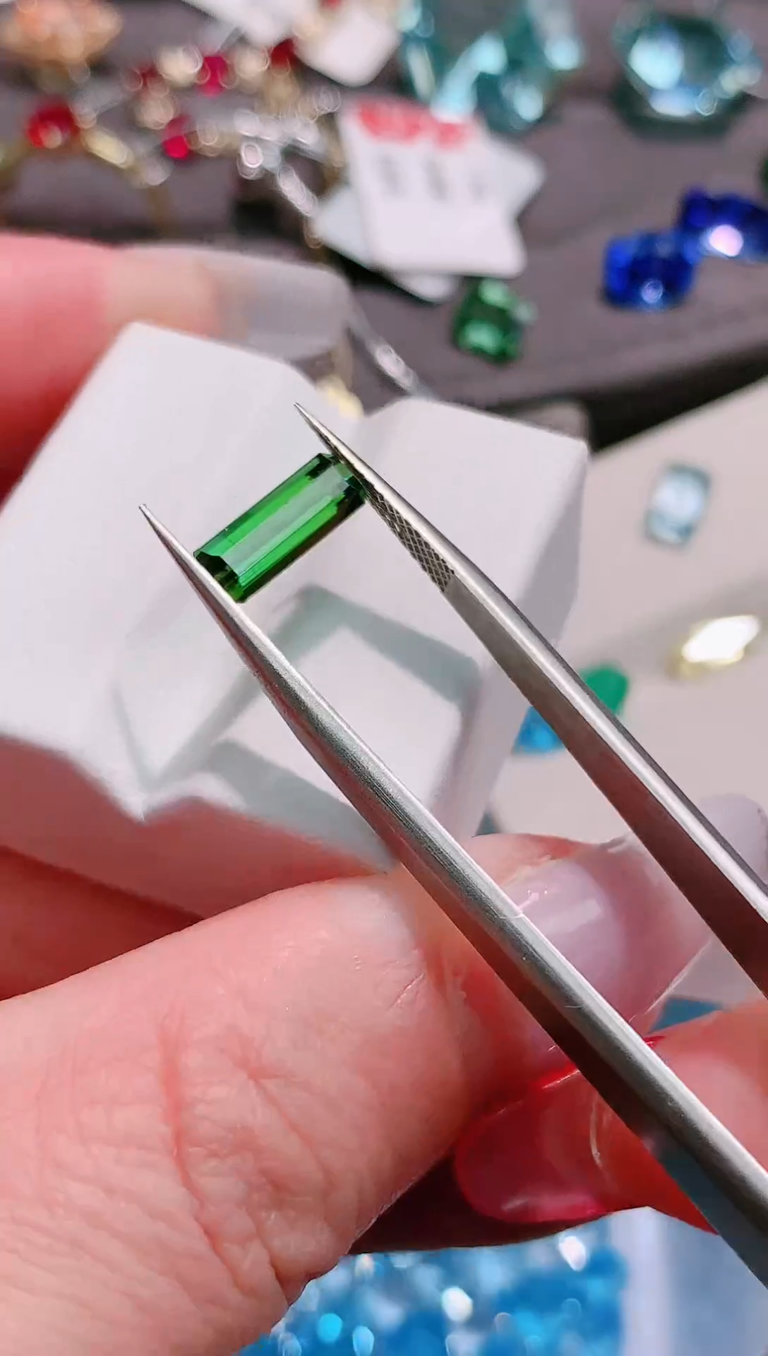 未镶嵌珠宝半成品碧玺1.26ct