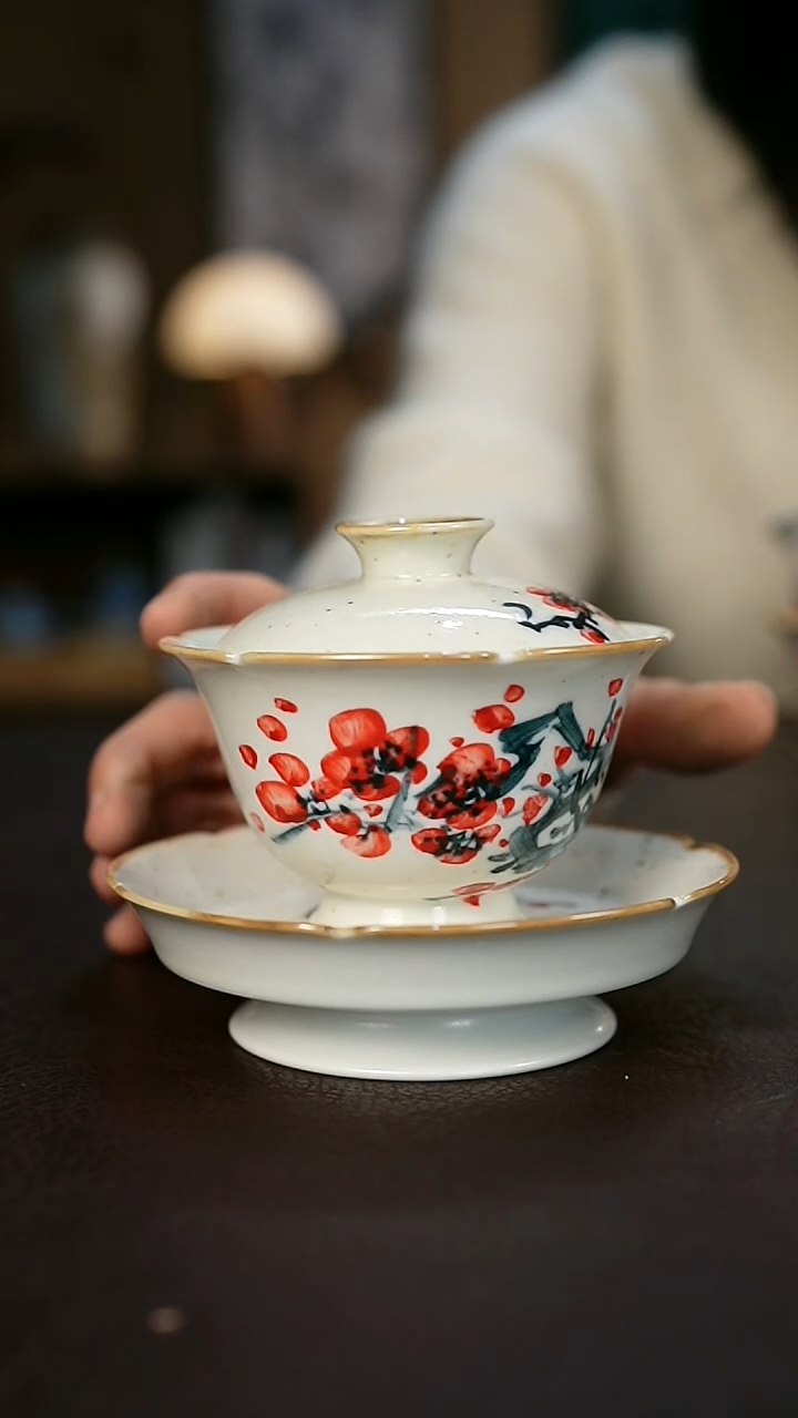 【闪购商品】景德镇陶瓷杯碗柴烧多人
