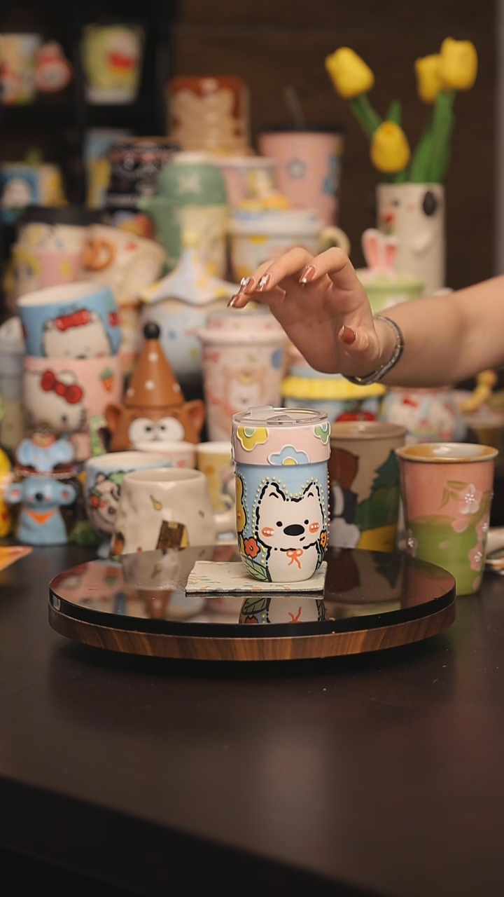 景德镇釉下彩绘设计师款式陶瓷