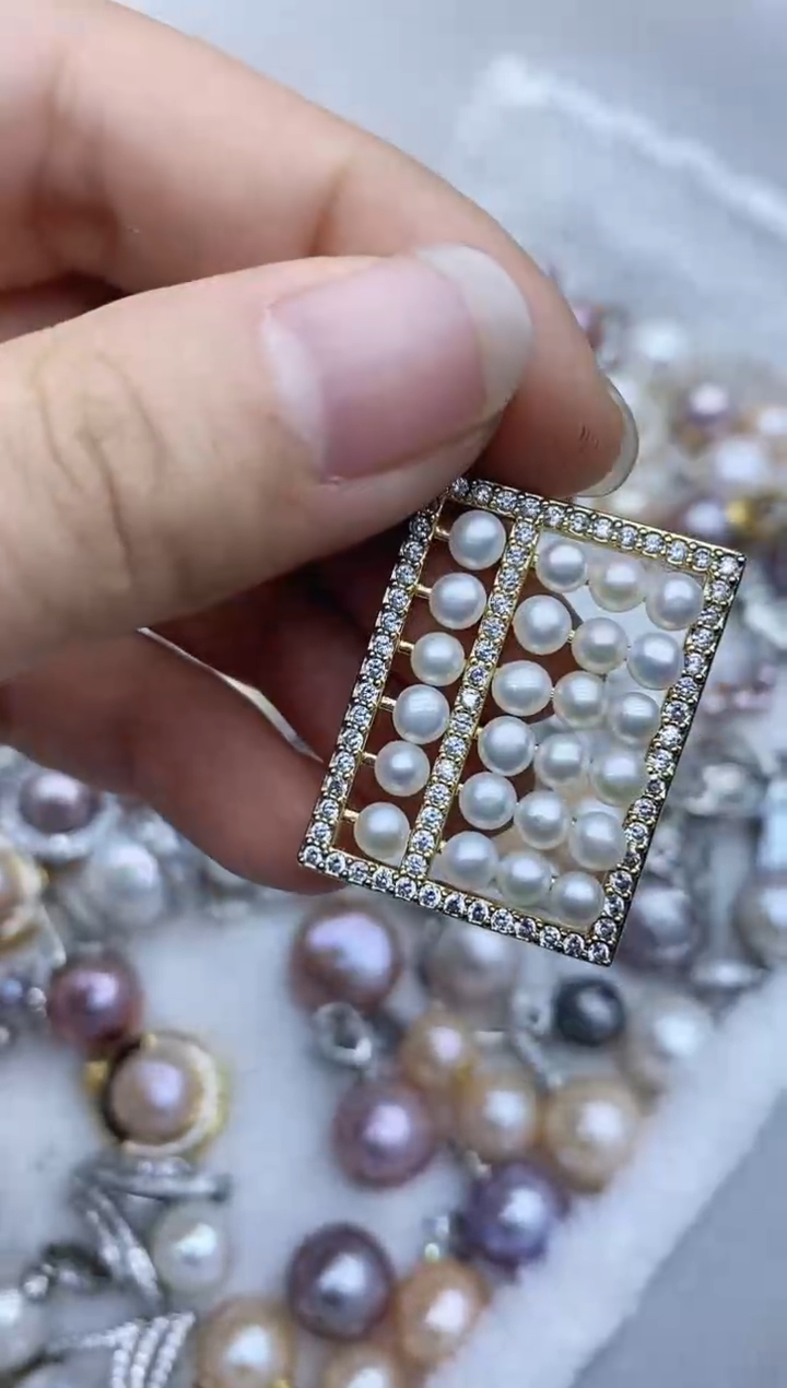 吊坠(不含链)未镶嵌淡水珍珠吊坠多样性发其一