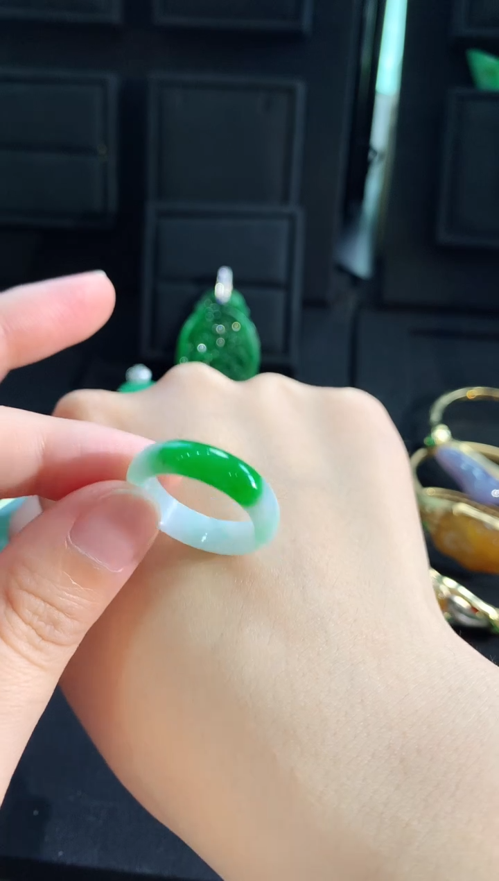 【闪购商品】翡翠戒指未镶嵌手饰