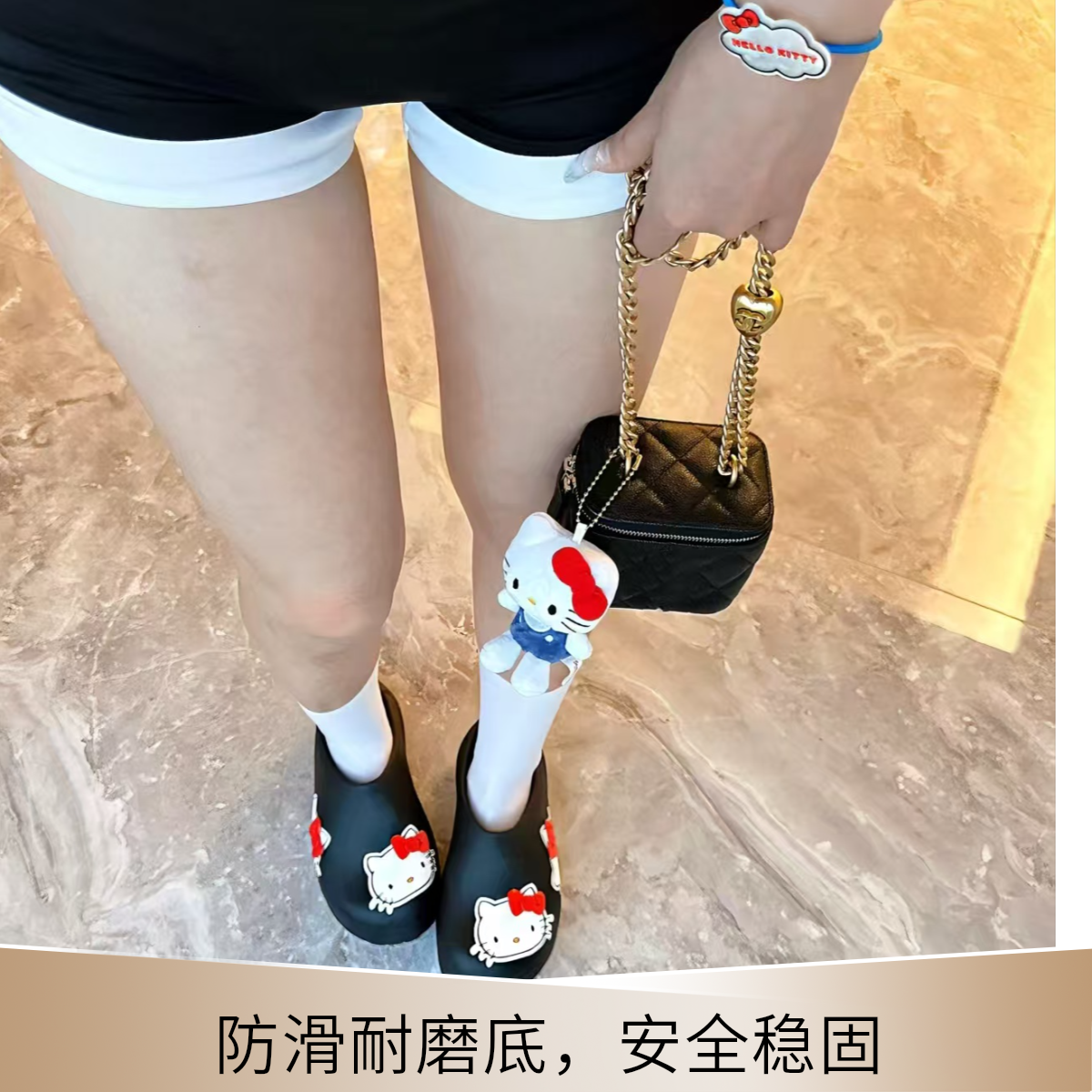 （壹）EVA 春夏新款厚底包头厨师鞋防滑耐磨女增高休闲男女同款拖鞋