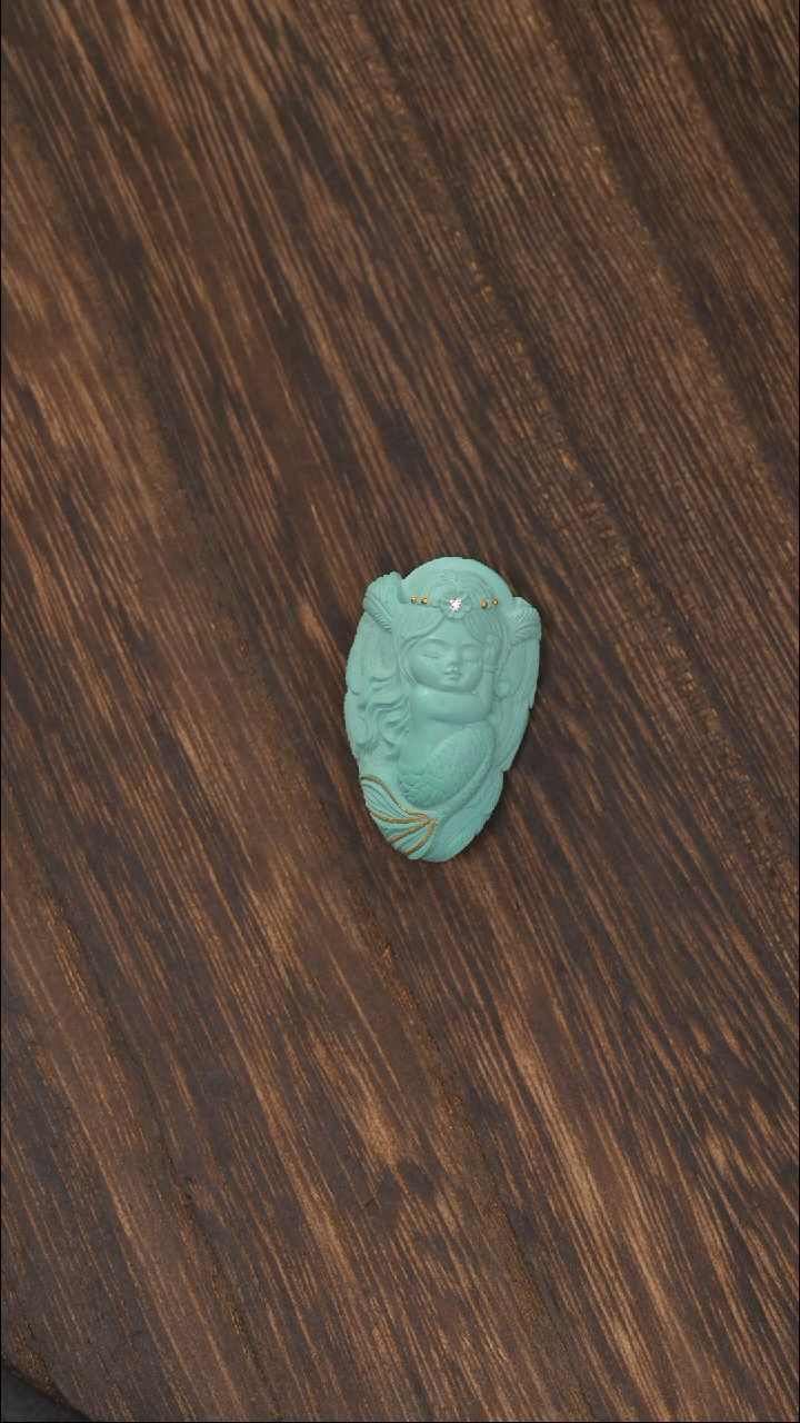 【闪购商品】绿松石挂饰未镶嵌1