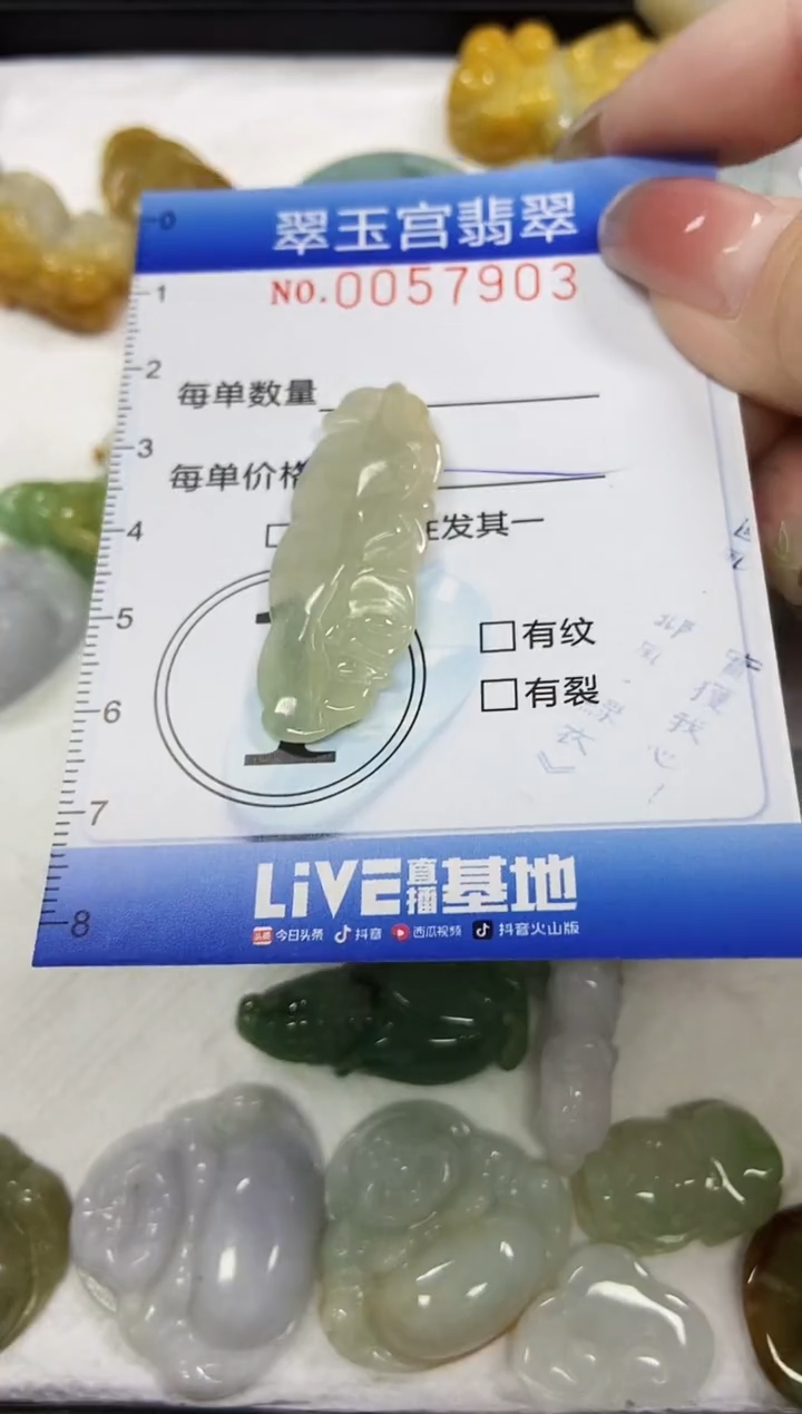 【闪购商品】翡翠颈饰未镶嵌闪购商品0057903