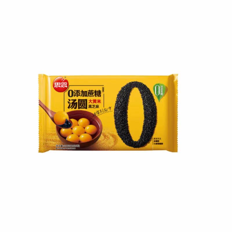 思念零添加蔗糖大黄米黑芝麻汤圆 400g