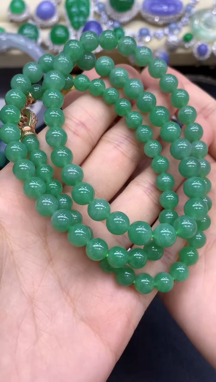 颈饰未镶嵌翡翠773-中国好珍宝