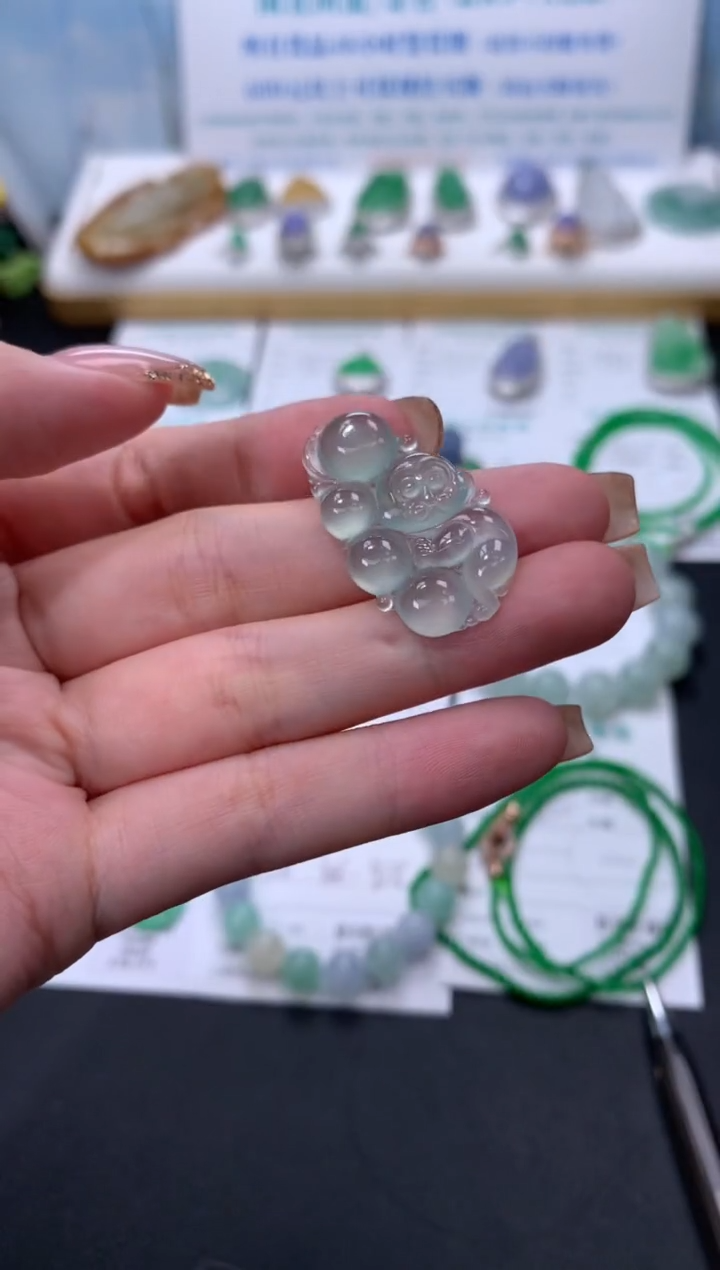 定制翡翠未镶嵌模式推广期48小时鉴赏期