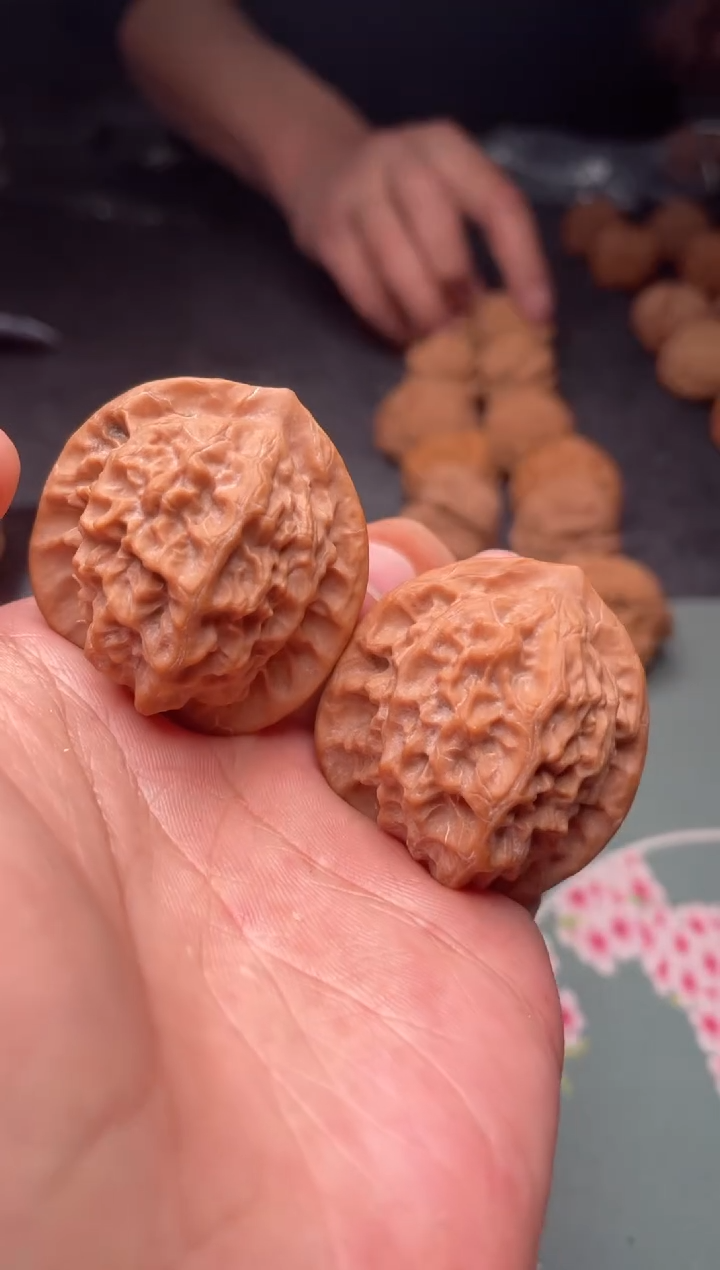 把件文玩核桃a213  瓷娃娃 38尺